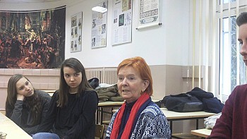 Spotkanie z panią Grażyną Sękiewicz